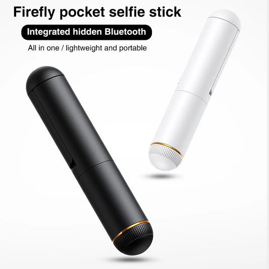 Compact Bluetooth Selfie Stick with Remote for iPhone & Android - Perfect for Fashion Shots & Outfit Videos - Grab Life