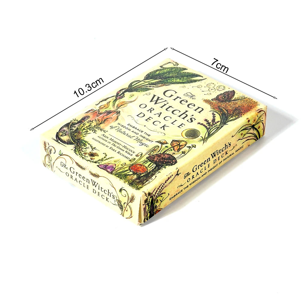 The Green Witch's Oracle Deck Embrace the Wisdom and Insight of Natural Magic Green Witch Witchcraft Series Tarot Cards