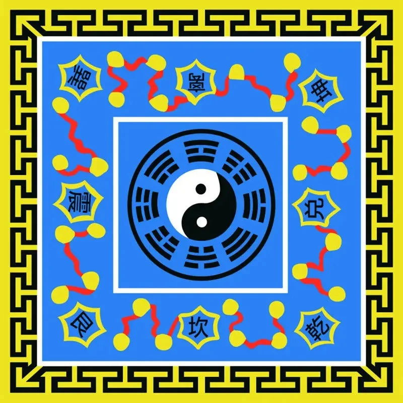 Taoist Tai Chi Bagua Carpet Meditation Cushion Zen Mat Gang Blanket Anti-slip Chinese Living Room Practice  60X60cm - Grab Life