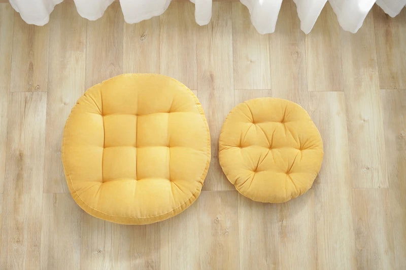 Thick Tufted Round Meditation Cushion for Mindful Living and Relaxation  

Unlock a world of peace and fulfillment with the Inyahome Thick Tufted Round Meditation Cushion. This thoughtfully crafted cushion is your perfect companion for embracing a life - Grab Life