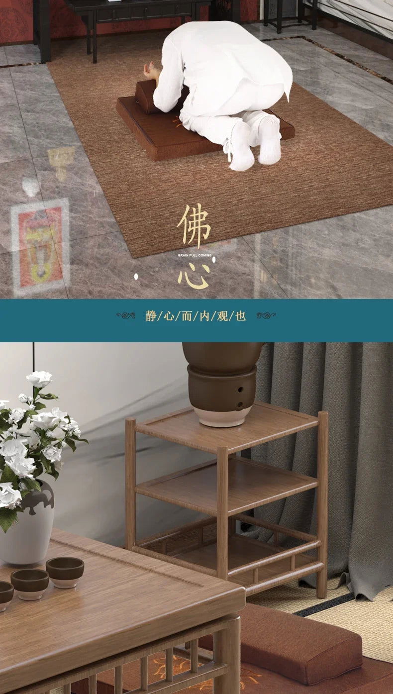 meditation cushion folding pure coconut meditation static  sitting on the cushion padded futon - Grab Life